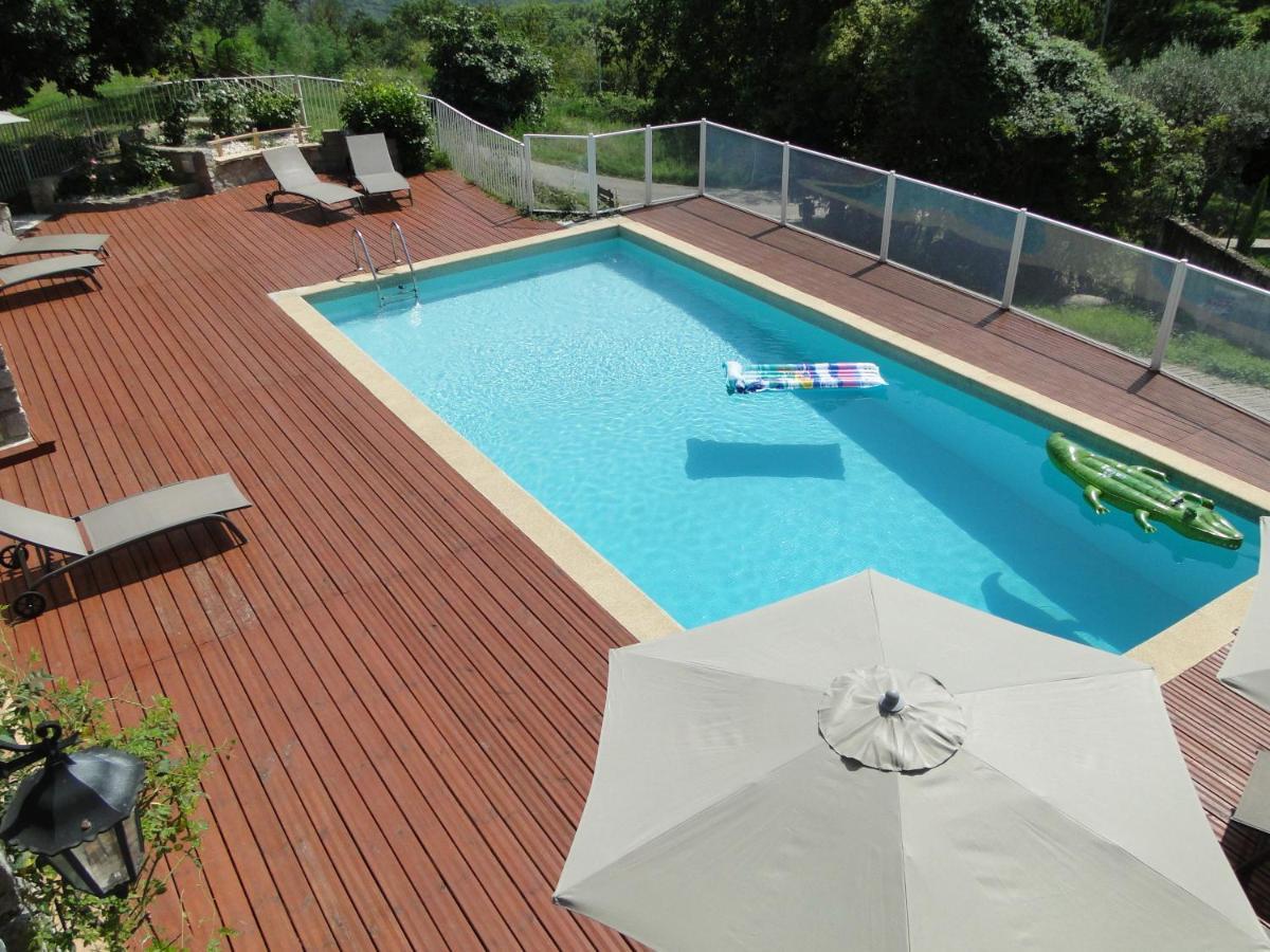 Mas De Sarjac Apartment Saint-Andeol-de-Vals ภายนอก รูปภาพ