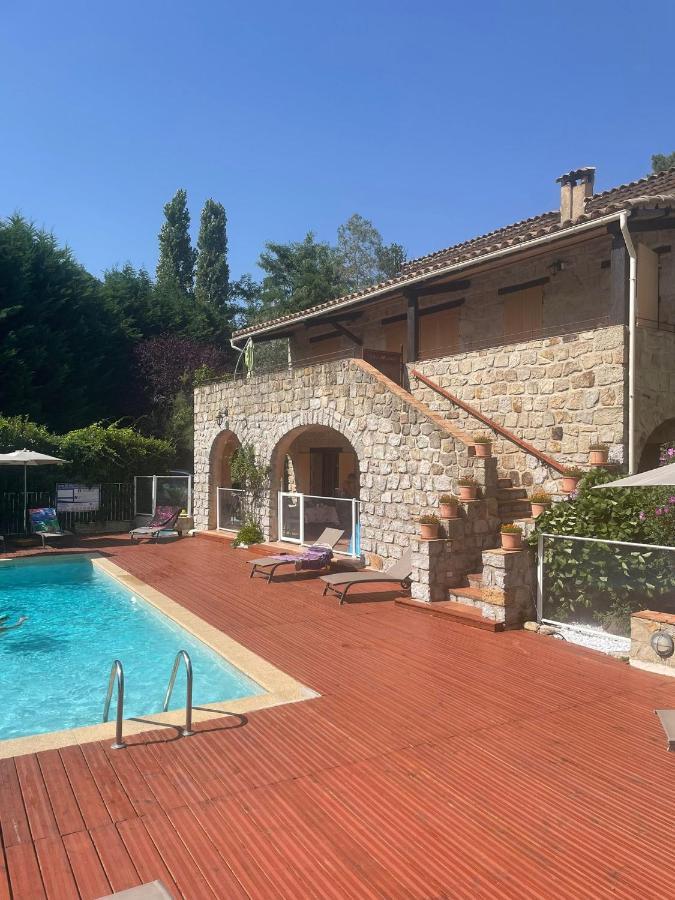 Mas De Sarjac Apartment Saint-Andeol-de-Vals ภายนอก รูปภาพ
