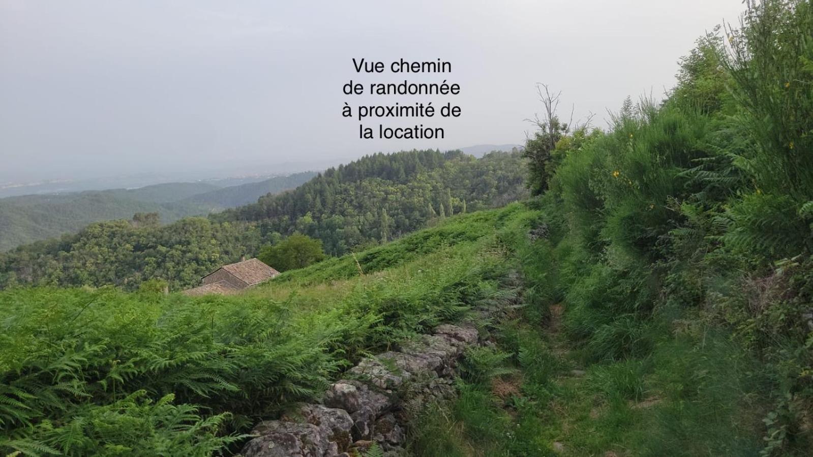 Mas De Sarjac Apartment Saint-Andeol-de-Vals ภายนอก รูปภาพ